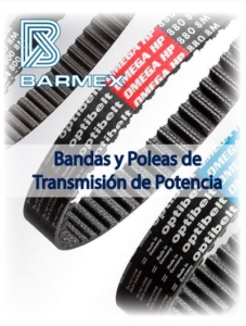 Bandas y Poleas de Transmisión de Potencia